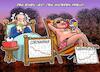 Cartoon: Freud und Leid (small) by Chris Berger tagged corona,covid,big,pharma,pharmaindustrie,impfungen