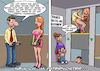 Cartoon: Paternoster (small) by Chris Berger tagged paternoster,lift,steckengeblieben,sex