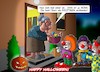Cartoon: Politclowns (small) by Chris Berger tagged halloween,süsses,saures,politiker,clowns