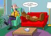Cartoon: Schokohase (small) by Chris Berger tagged schokohase,ostern,osterfest,schokolade,ungefüllt,psychiater,leer