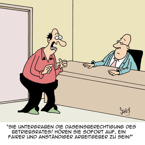 Cartoon: Helft den Betriebsräten! (medium) by Karsten Schley tagged business,wirtschaft,arbeitgeber,arbeitnehmer,betriebsräte,jobs,arbeit,business,wirtschaft,arbeitgeber,arbeitnehmer,betriebsräte,jobs,arbeit