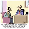 Cartoon: Bitte lächeln! (small) by Karsten Schley tagged verkaufen,verkäufer,business,umsatz,wirtschaft,handel,vertreter
