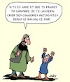 Cartoon: Bon Garcon (small) by Karsten Schley tagged musulmans,religion,antisemitisme,culture,haine,politique,democratie,societe