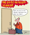 Cartoon: Die EU mal wieder... (small) by Karsten Schley tagged eu,technik,urheberrecht,kriminalität,politik,facebook,youtube,gesetze,politiker,beziehungen,männer,frauen,trennung,gesellschaft