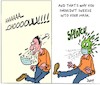 Cartoon: Do not do that! (small) by Karsten Schley tagged masks,coronavirus,hygiene,regulations,health,society,medical