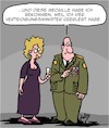Cartoon: Ein Überlebender (small) by Karsten Schley tagged militär,offiziere,politik,politiker,verteidigung,verteidigungsminister,krieg,krisen,gesellschaft