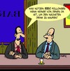 Cartoon: Followers (small) by Karsten Schley tagged twitter,computer,technik,kommunikation,gesellschaft,gastronomie,bars,alkohol,männer,deutschland