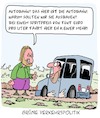 Cartoon: Grüne Verkehrspolitik (small) by Karsten Schley tagged grüne,umweltschutz,wahlen,autofeindlichkeit,verkehrspolitik,wirtschaft,atbeitsplätze,arbeitslosigkeit,klima,verbote,vorschriften,gesellschaft