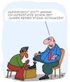 Cartoon: Kein Rassist! (small) by Karsten Schley tagged rassismus,scheinheiligkeit,bigotterie,ausbeutung,kolonialismus,gesellschaft