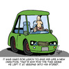 Cartoon: New Direction (small) by Karsten Schley tagged psychology,men,life,hope,success,midlife,crisis
