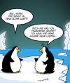 Cartoon: Pleite - Pinguin (small) by Karsten Schley tagged finanzkrise,wirtschaft,jobs,märkte,business,tiere,natur