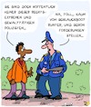 Cartoon: Polizei! (small) by Karsten Schley tagged polizei,polizeigewalt,rechtsextremismus,machtmissbrauch,politik,verschwörungen,demokratie,gesellschaft,deutschland