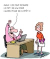 Cartoon: Pot-de-Vin (small) by Karsten Schley tagged economie,impots,evasion,fiscale,criminalite,politique