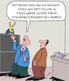 Cartoon: Preisgekrönt (small) by Karsten Schley tagged gewinner,wirtschaft,preise,steuern,politik,fiskus,wirtschaftskriminalität,business,industrie,geld,gesellschaft
