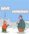 Cartoon: Snow (small) by Karsten Schley tagged snow,winter,seasons,drugs,maradona,nature,football,sport,crime,addictions,children
