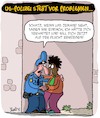 Cartoon: US-Polizisten (small) by Karsten Schley tagged usa,polizei,farbige,polizeigewalt,justiz,tod,rassismus,gesellschaft,liebe,politik,homosexualität,medien