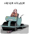 Cartoon: Wiener Walzer (small) by Karsten Schley tagged österreich,schallenberg,lockdown,corona,gesundheit,övp,politik