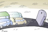 Cartoon: Speed driving (small) by rodrigo tagged speeding,speed,driving,death,accident,traffic,road,highway,car,casualties