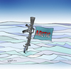 Cartoon: Bullets over ice (small) by wyattsworld tagged arctic,military,canada,russia