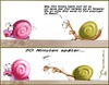 Cartoon: Schnecken (small) by Charmless tagged schnecken,liebe,rottweiler,mann,frau,langsam