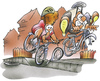 Cartoon: biker (small) by HSB-Cartoon tagged biker bike bicycle bicyclepathrad radfahrer farrad fahrradfahrer fahrradfahrerin radweg strass traffic verkehr straßenverkehr sport freizeit freetime cartoon