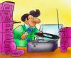 Cartoon: record (small) by HSB-Cartoon tagged record,sound,music