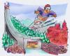 Cartoon: Ski jumping (small) by HSB-Cartoon tagged skijumping,sport,winter,athlet