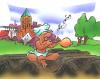 Cartoon: Spargelzeit beginnt (small) by HSB-Cartoon tagged spargel landwirtschaft inder