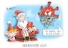 Cartoon: Weihnachten 2020 (small) by Mirco Tomicek tagged jens,spahn,gesundheitsminister,kontaktbeschränkungen,ende,weihnachten,weihnachtsfeier,weihnachtsfeiern,party,partys,christmas,weihnachtszeit,advent,adventsfeier,adventszeit,schnee,weihnachtsmann,und,co,kg,serie,geschenke,weihnachtsbaum,weihnachtsferien,ferien,urlaub,corona,covid19,virus,viren,impfung,impfen,cartoon,karikatur,pressekarikatur,mirco,tomicek