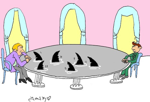 Cartoon: masa (medium) by yasar kemal turan tagged masa