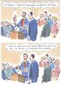 Cartoon: Amtseid (small) by woessner tagged amtseid,politiker,volksvertreter,schwur,deutsch,volk,schaden,korruption,amtsmissbrauch,egoismus