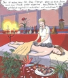 Cartoon: Hot Stone Therapie (small) by woessner tagged wellness,therapie,entspannung,relax,resort,erholung,medizin,humbug,esoterik