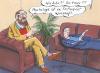 Cartoon: Psychologie (small) by woessner tagged psychologie,wirtschaft,psychiater,psychoanalyse,geld,teuer,rechnung,sprichwort