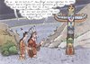 Cartoon: regentanz (small) by woessner tagged regentanz,indianer,beschwörung,aberglaube,ritual,gebet,jugend,begeisterung,party,disco,abtanzen,trance,musik,überschwemmung,naturkatastrophe,umwelt