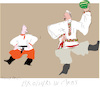 Cartoon: Brothers in Arms (small) by gungor tagged belarus