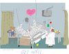 Cartoon: Get Well (small) by gungor tagged health