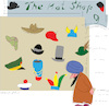 Cartoon: Hat shop versus Turban (small) by gungor tagged mullah,turban,and,hat,shop