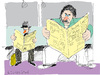 Cartoon: Newspaper-1 (small) by gungor tagged art