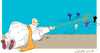 Cartoon: Pope Francis (small) by gungor tagged italy
