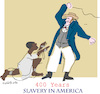 Cartoon: Slavery in America (small) by gungor tagged usa