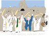 Cartoon: Sword Dancing for Peace (small) by gungor tagged middle,east