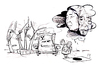 Cartoon: Scheinheilig (small) by Zoltan tagged zoltan,dovath,japan,fukushima,hideto,sotobayashi,merkel,akw,atomenergie,windkraft,windkraftanlage,solaranlage,solarenergie,regenerative,energien,photovoltaik,korruption,atomlobby