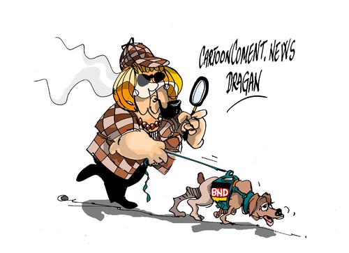 Cartoon: Angela-BND (medium) by Dragan tagged angela,bnd,nsa,eeuu,agencia,nacional,de,seguridad,der,spiegel,alemania,espionaje,politics,cartopon
