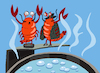 Cartoon: Lobster Mafia... (small) by berk-olgun tagged lobster,mafia