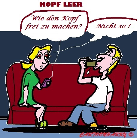 Cartoon: Nicht so (medium) by cartoonharry tagged freimachen,kopf