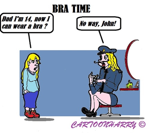 Cartoon: Who is Who (medium) by cartoonharry tagged who,son,daddy,time,bra,homo,lesbian,girls