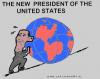 Cartoon: President USA (small) by cartoonharry tagged obama