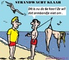Cartoon: Strandwacht klaar (small) by cartoonharry tagged strandwacht,kust,knbrd,holland,cartoon,cartoonist,cartoonharry,dutch,toonpool