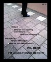 Cartoon: MH - I am Lonely over Here (small) by MoArt Rotterdam tagged lonely,sms,smsing,wilbert,womantalk,overthere,distance,relation,wilbertswife