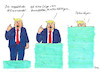 Cartoon: Trumpsche Klimapolitik (small) by Skowronek tagged klimawandel,klimakatastrophe,trump,usa,meeresspiegel,hurricans